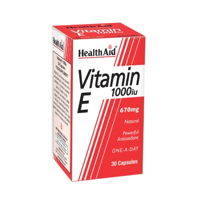 Health Aid Vitamin E 1000iu  30 caps